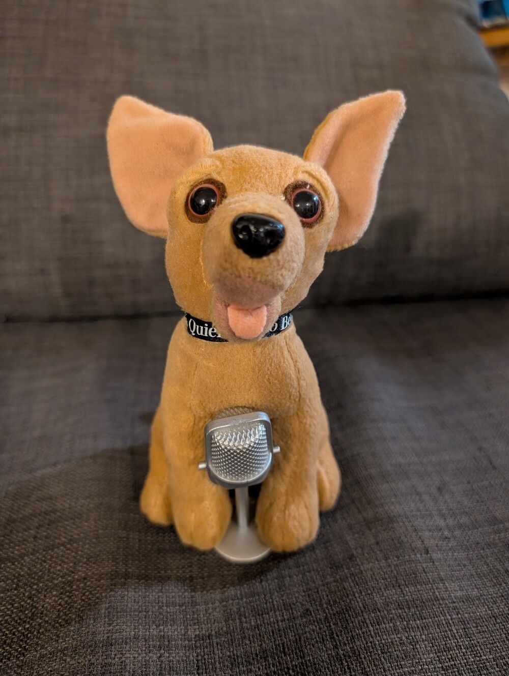 Vintage 1990 Taco Bell Singing Chihuahua!